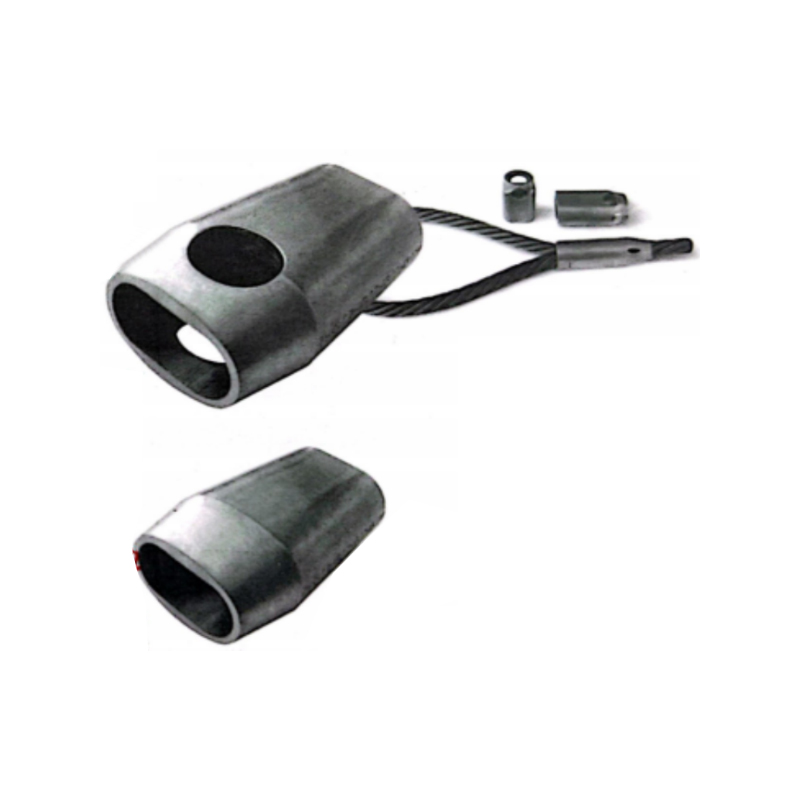 SAFETYLIFT Aluminium Ferrule Form C Tipe Jerman dengan Lubang Inspeksi